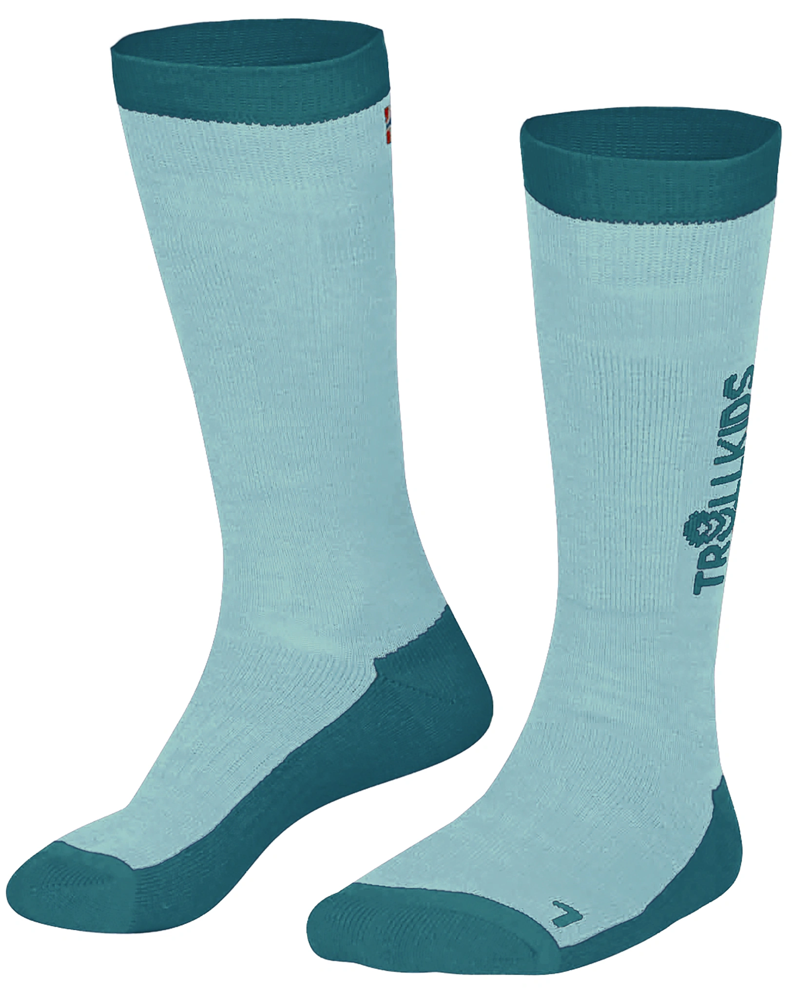 SocKids SKI in aqua/teal