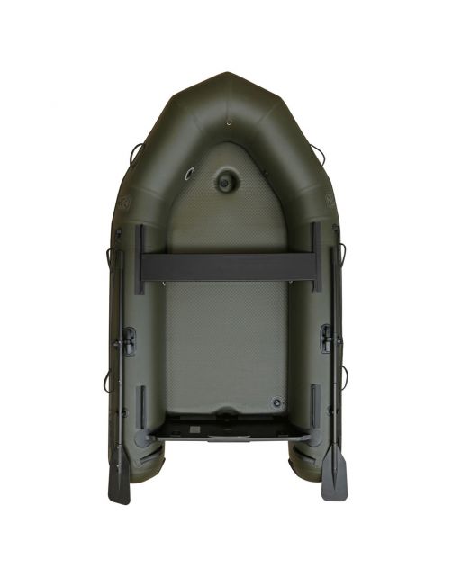 Fox 290 Green Boat With Air Deck - Rubberboten -