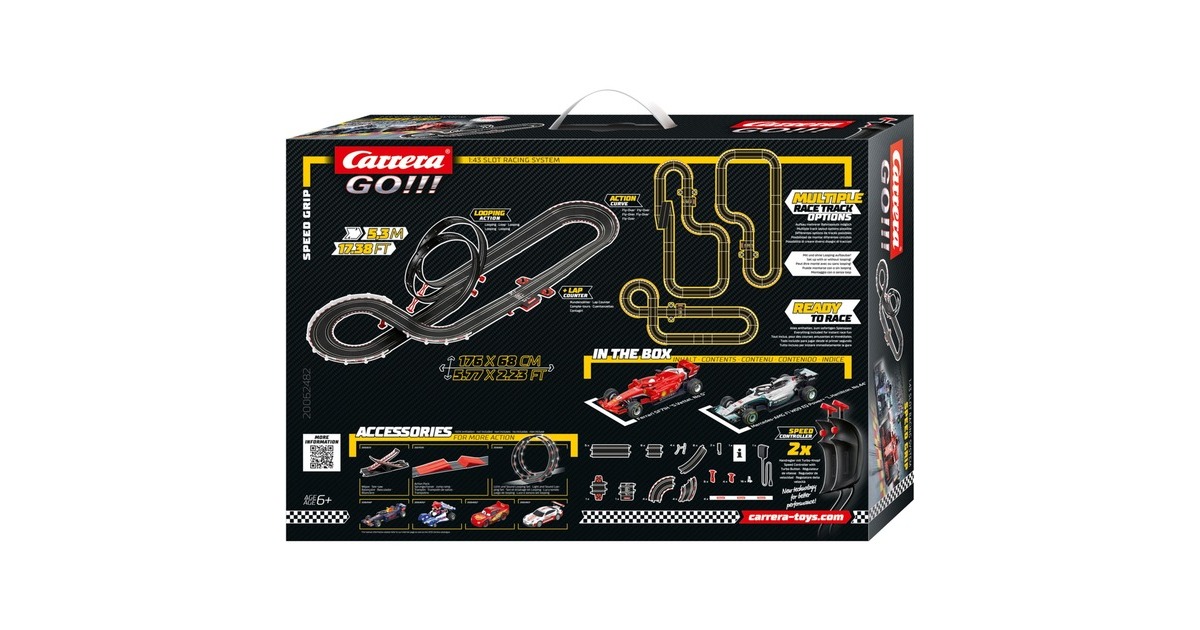 CarreraGO!!! - Speed Grip Racebaan