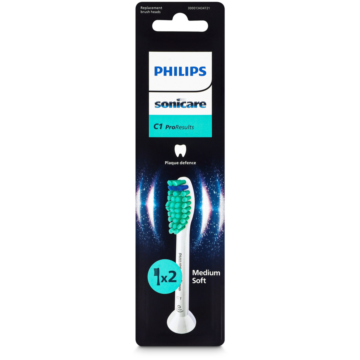 Philips Ersatzbürsten ProResults C1 2x HX6012/87