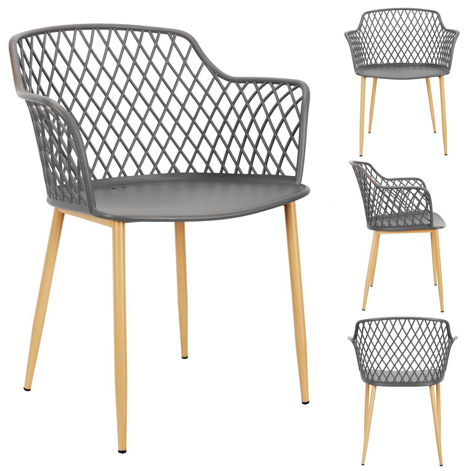 FAUTEUIL EXTERIEUR MALAGA GRIS