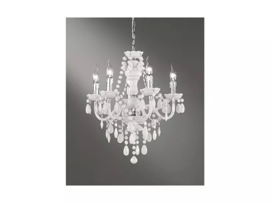Lustre baroque 5 Lampes