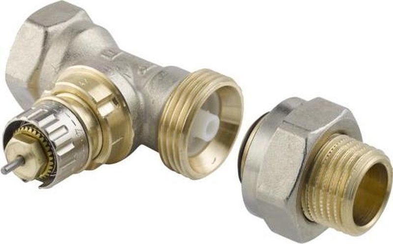 Danfoss - Thermostatische Radiatorafsluiter - 1/2 Recht - Verkort - Kvs 0,9 m3/h