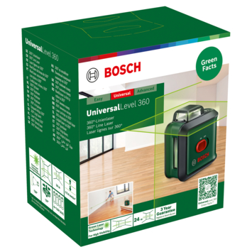 Bosch kruislijnlaser / rotatielaser UniversalLevel 360°