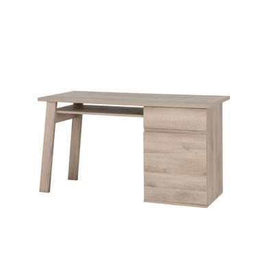 Bureau BALIKHAN - L136 cm - chêne clair
