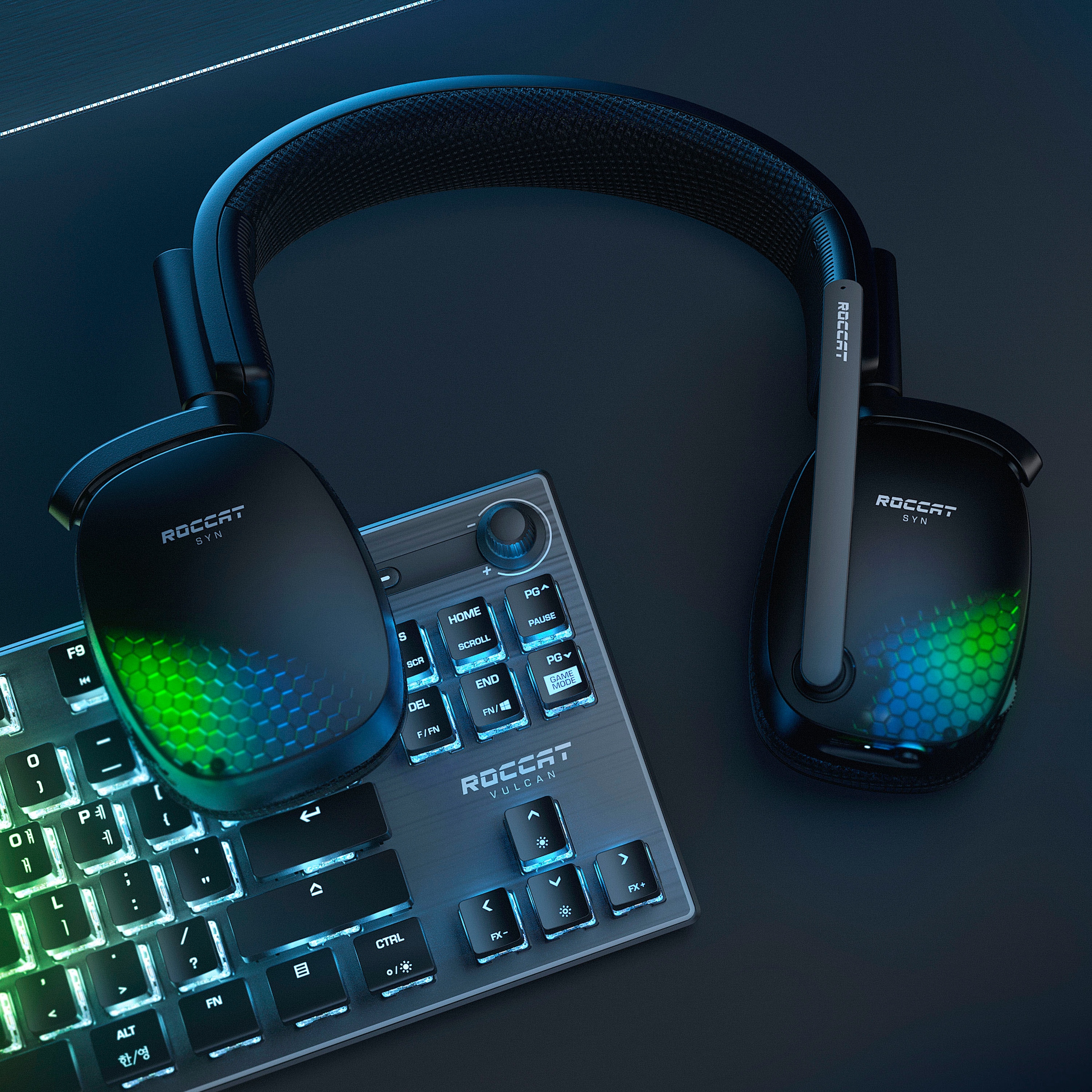 ROCCAT Gaming-Headset »SYN Pro Air« WLAN (WiFi) Noise-Cancelling