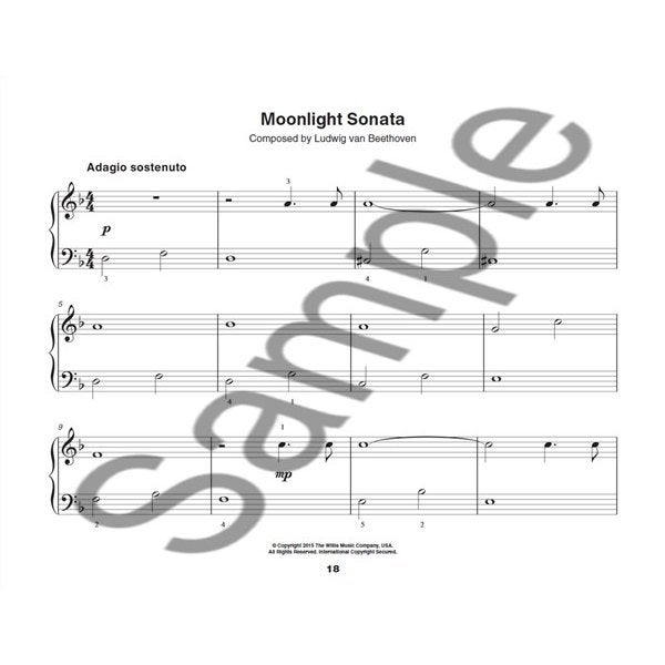 Willis Music - Easiest piano course - First Beethoven