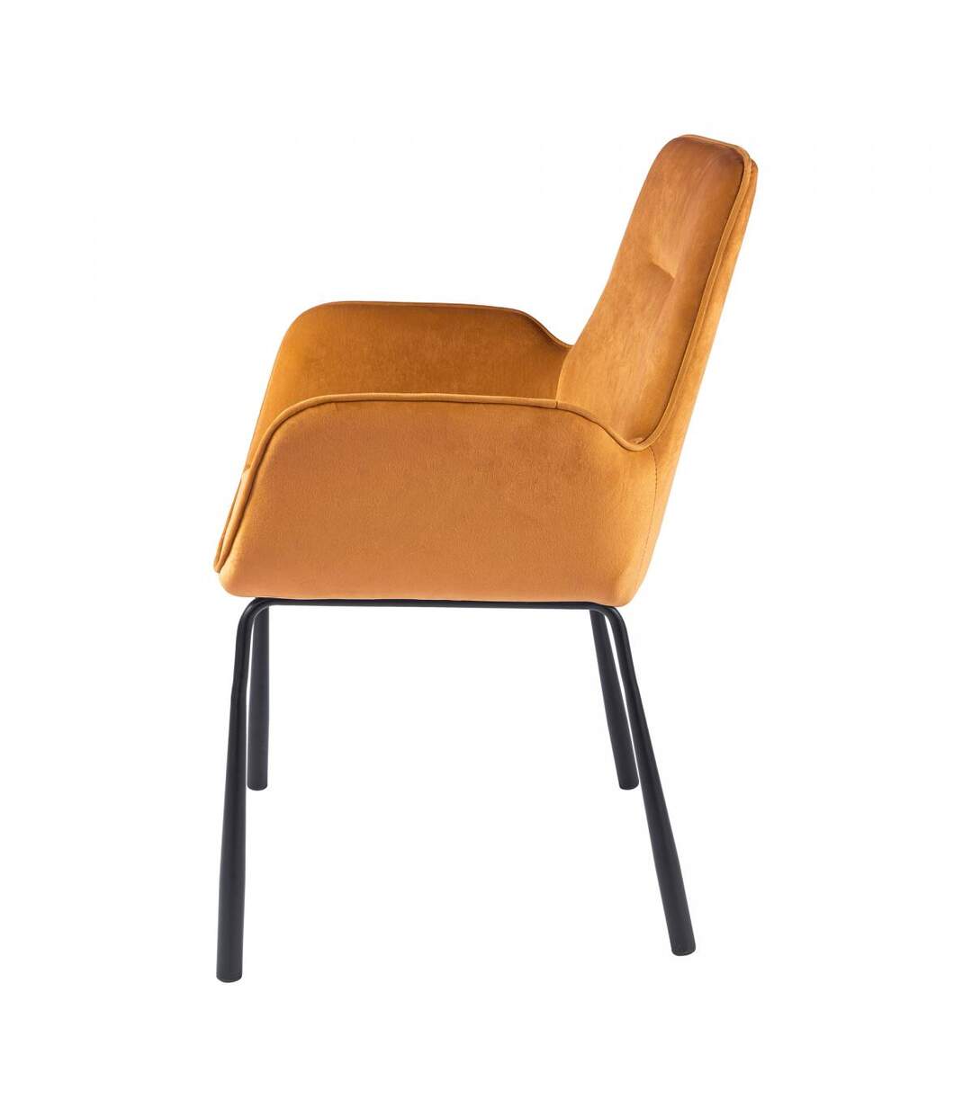 Fauteuil AJE en velours fait main