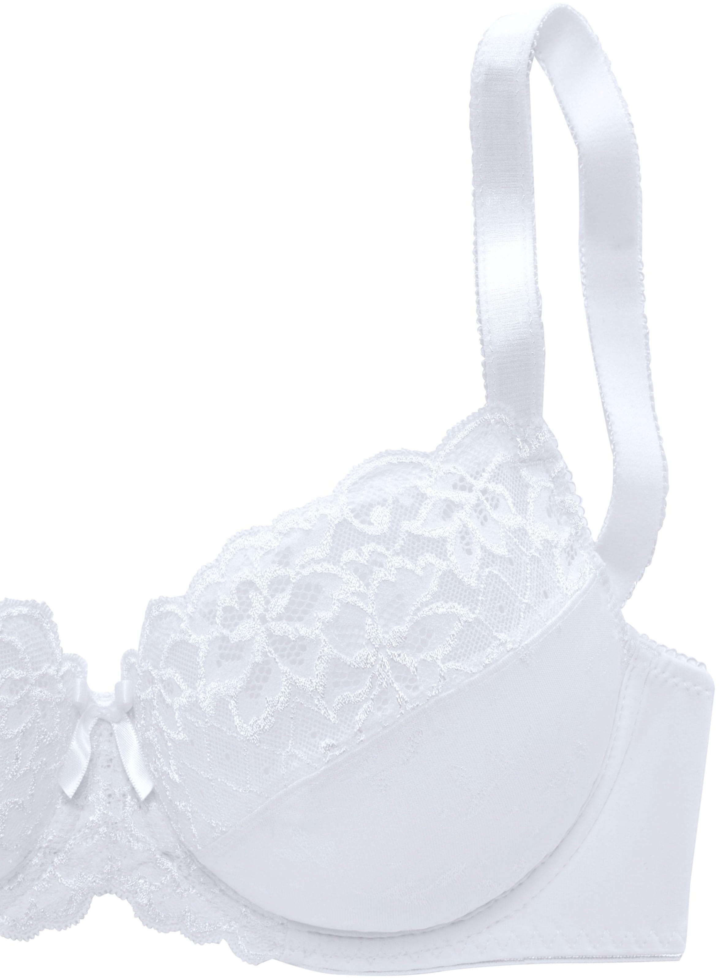 petite fleur Bügel-BH in schwarz+weiß