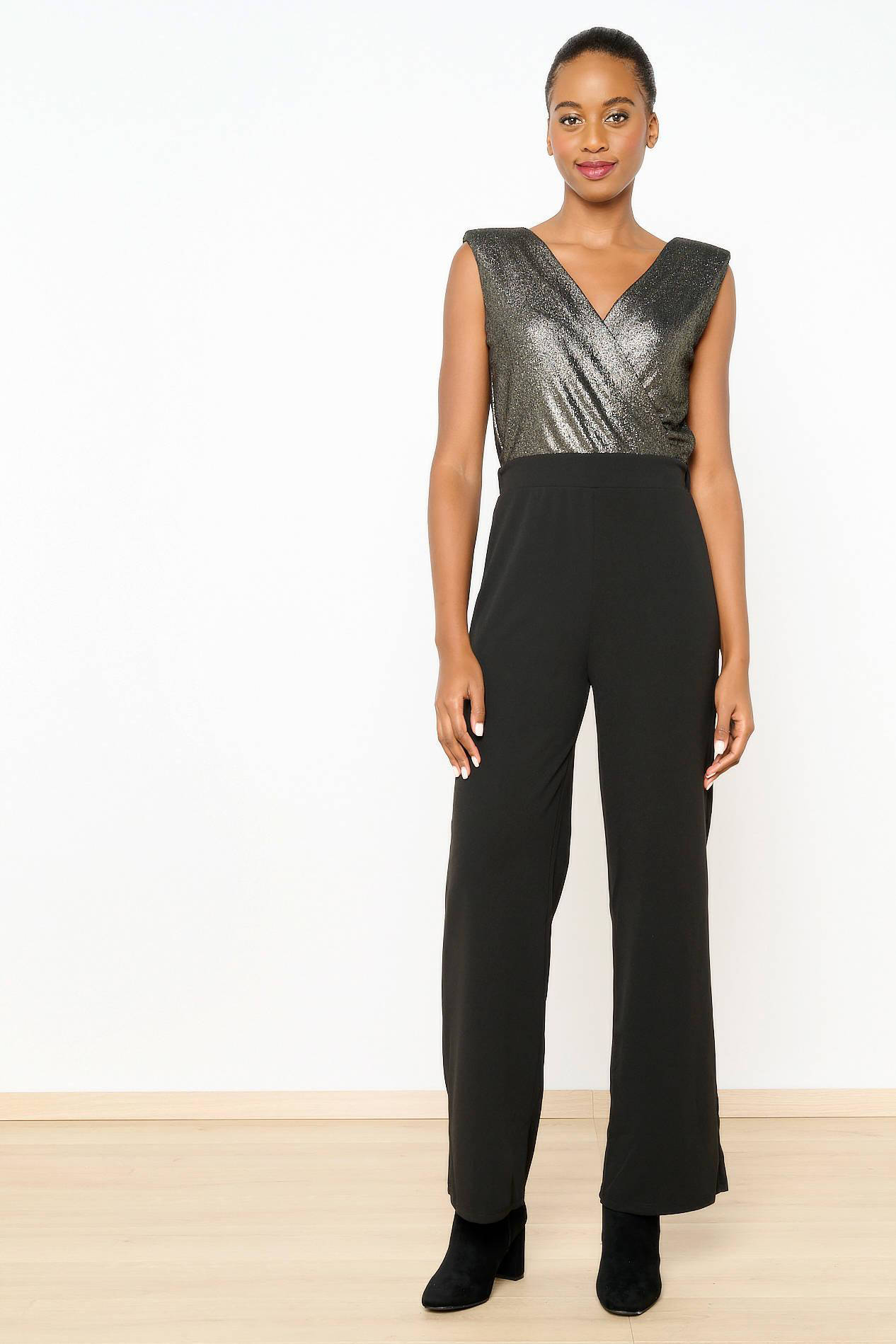 LOLALIZA jumpsuit zwart
