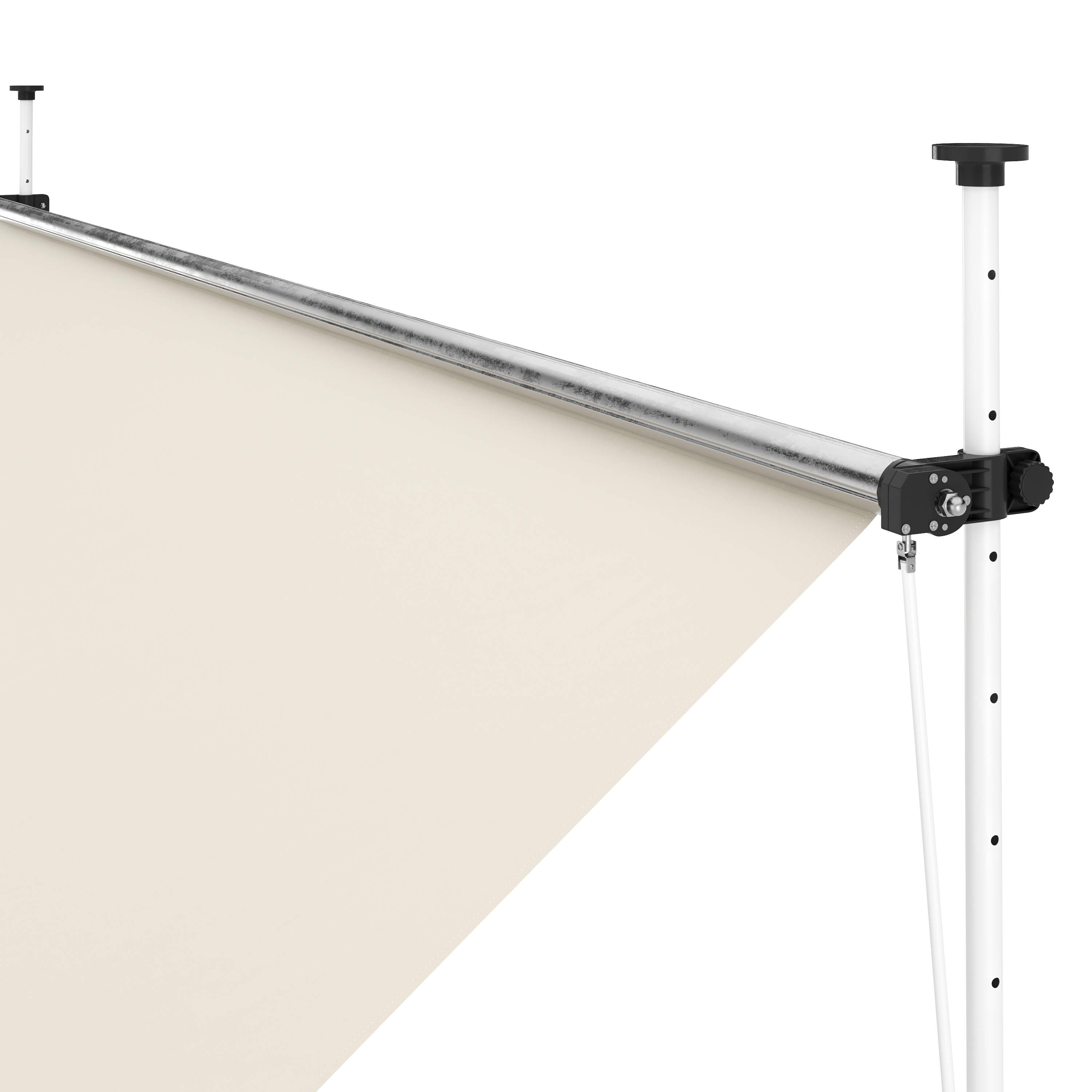 Balkonmarkise 350 x 120 cm beige