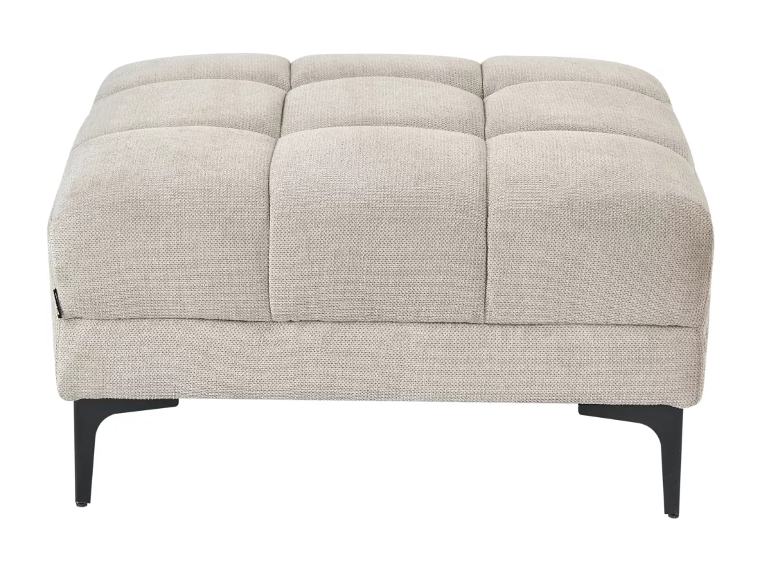 Ottoman ALNES Tissu Beige
