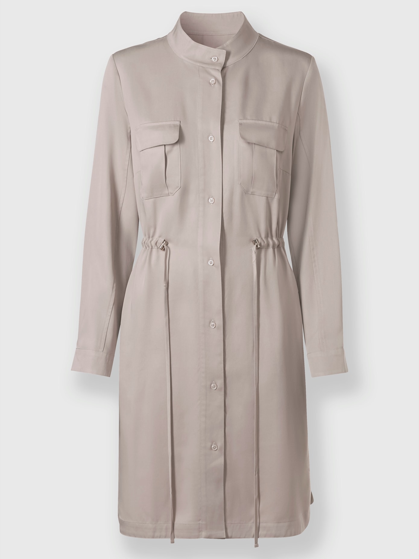 Robe chemisier pur lyocell