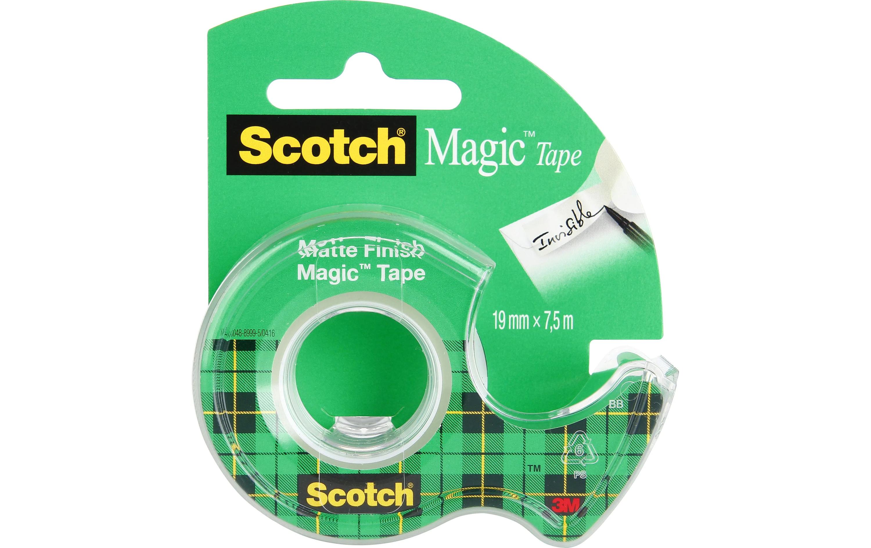 Handabroller Magic Tape 19 mm x 7.5 mKlebeband