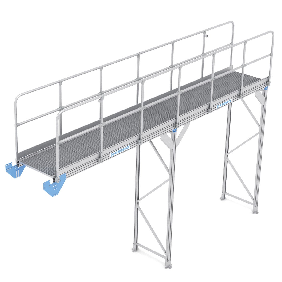Zarges-uitbreidingsmodule voor het ontdooiplatform, 3 m hoog, 6 m lang