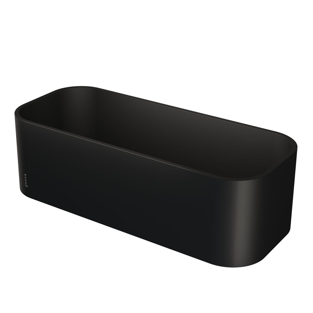 Geesa Frame douchemand/planchet 25cm zwart
