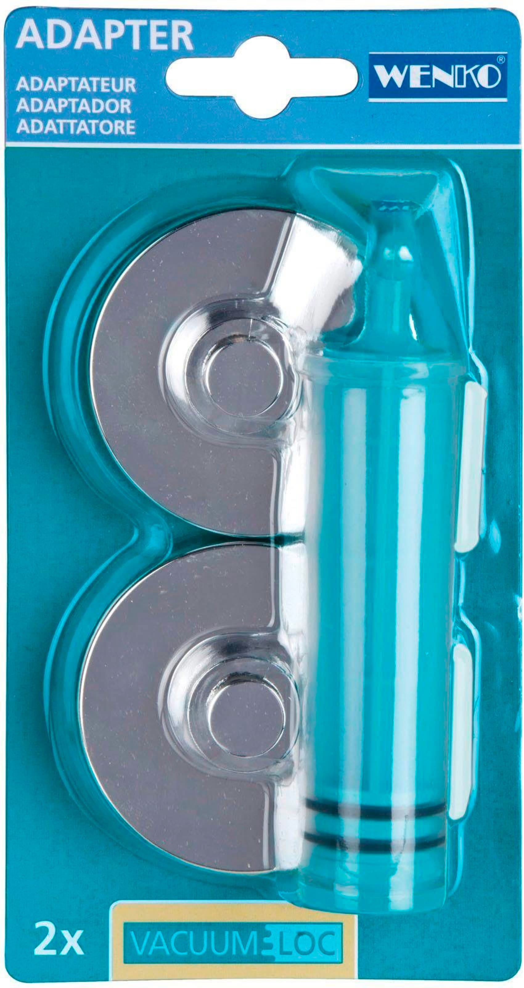 WENKO Wandhalter »Vacuum-Loc®, Adapter Premium/Classic/Style« mit Spezialkleber