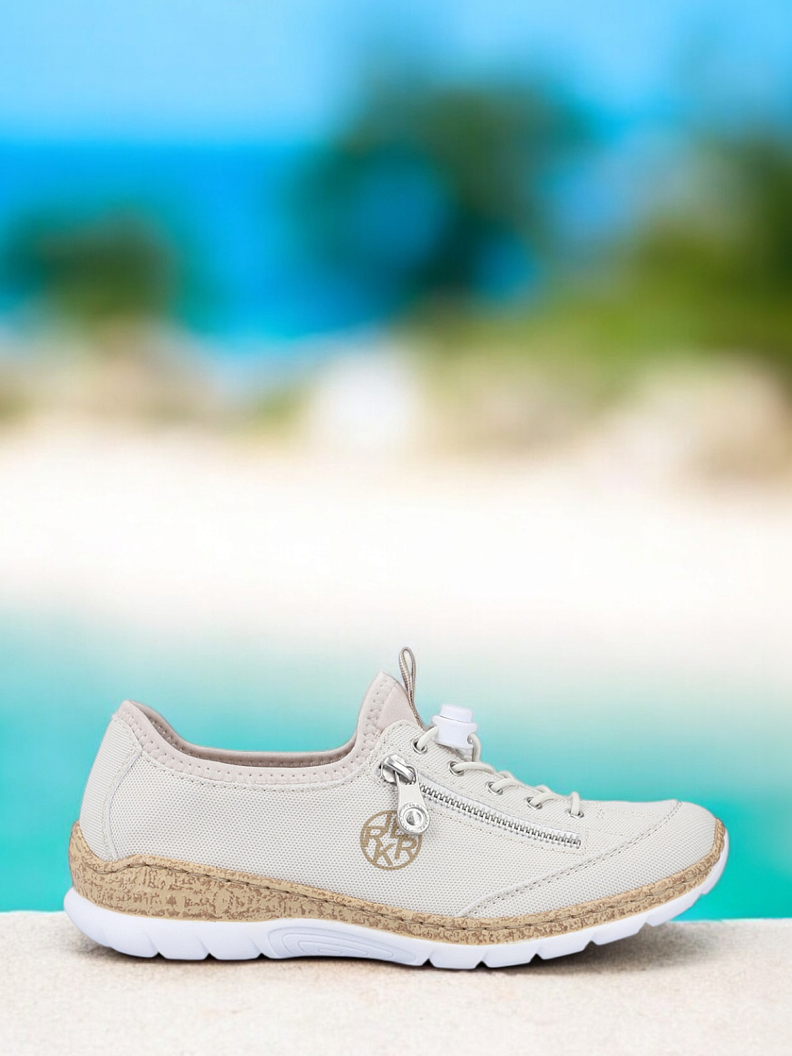 Rieker Summer Days Sneaker Beige