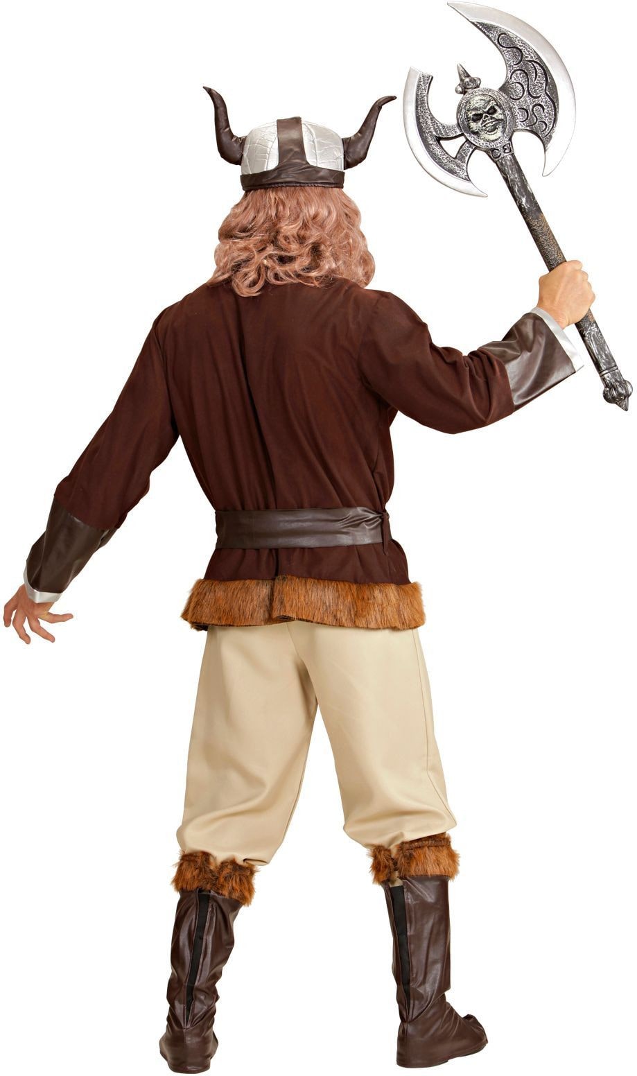 Viking Kostuum Bruin Heren