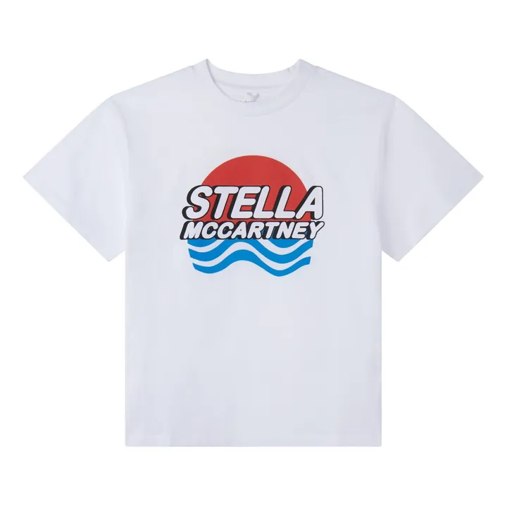 Stella McCartney Kids T-Shirt Vague | Blanc