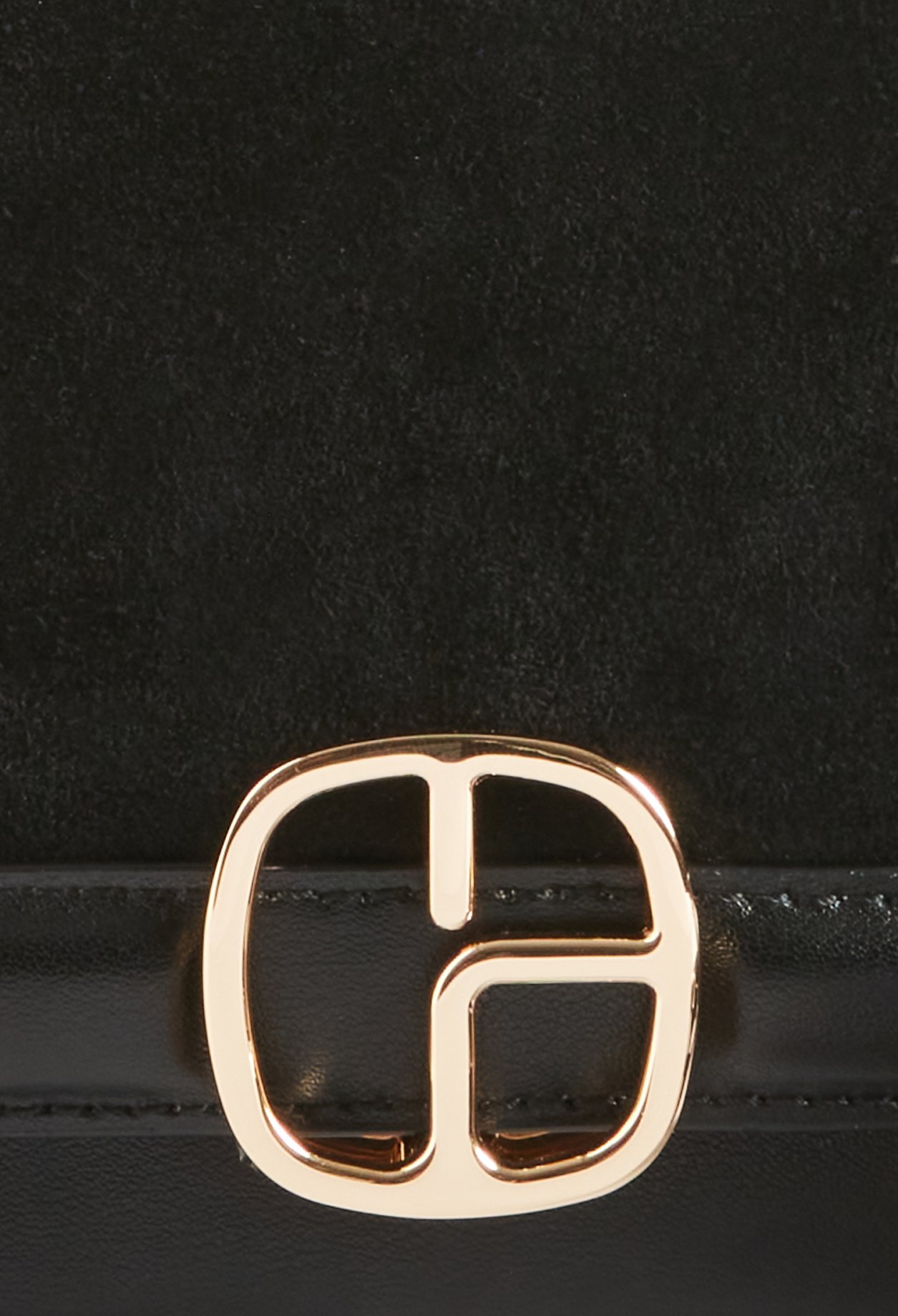 Sac Alberto cuir su&egrave;de noir