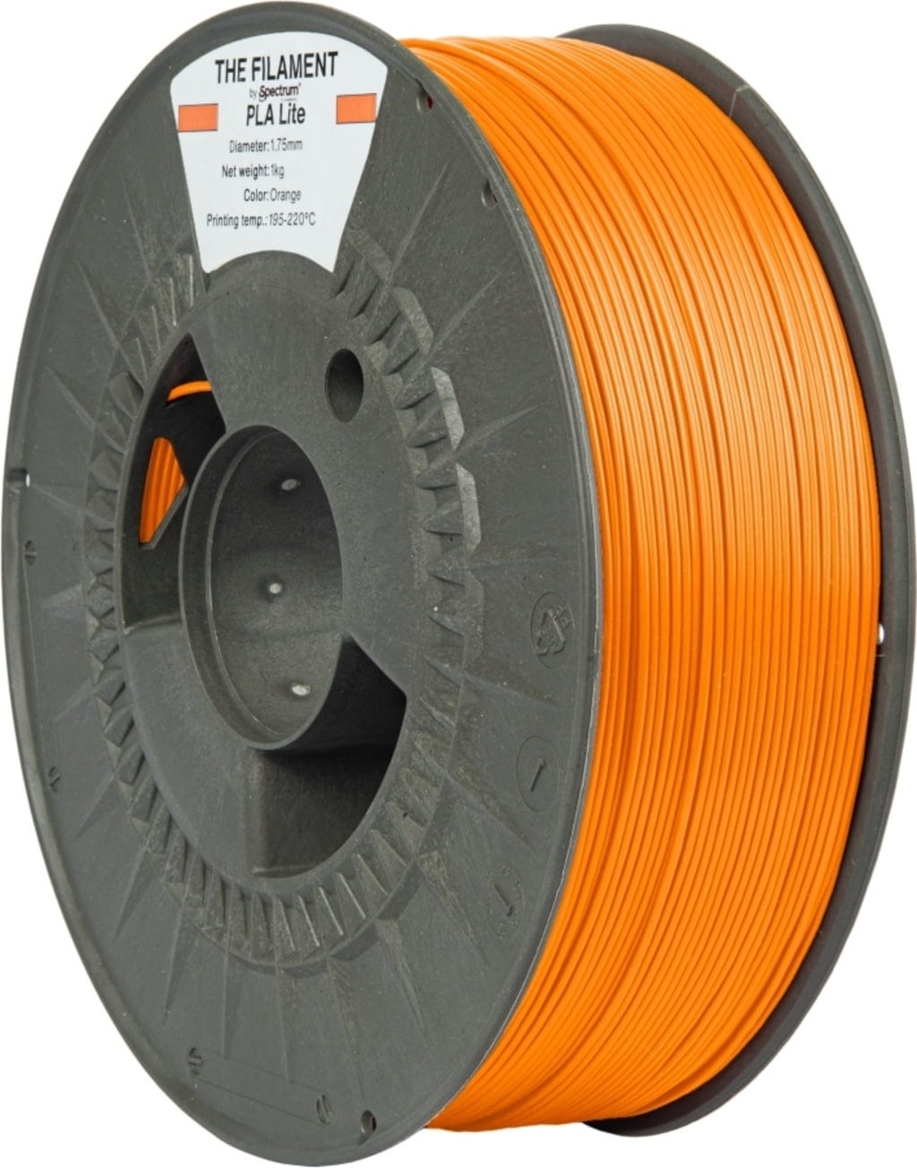 The Filament  PLA Lite Orange, 1,75 mm / 1000 g    Zuverlässiges PLA Filament für den Alltag in Orange