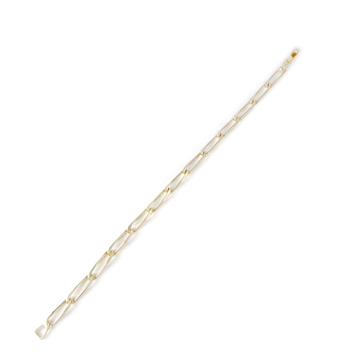 Bracelet d'occasion or 750 jaune maille cheval 18 cm