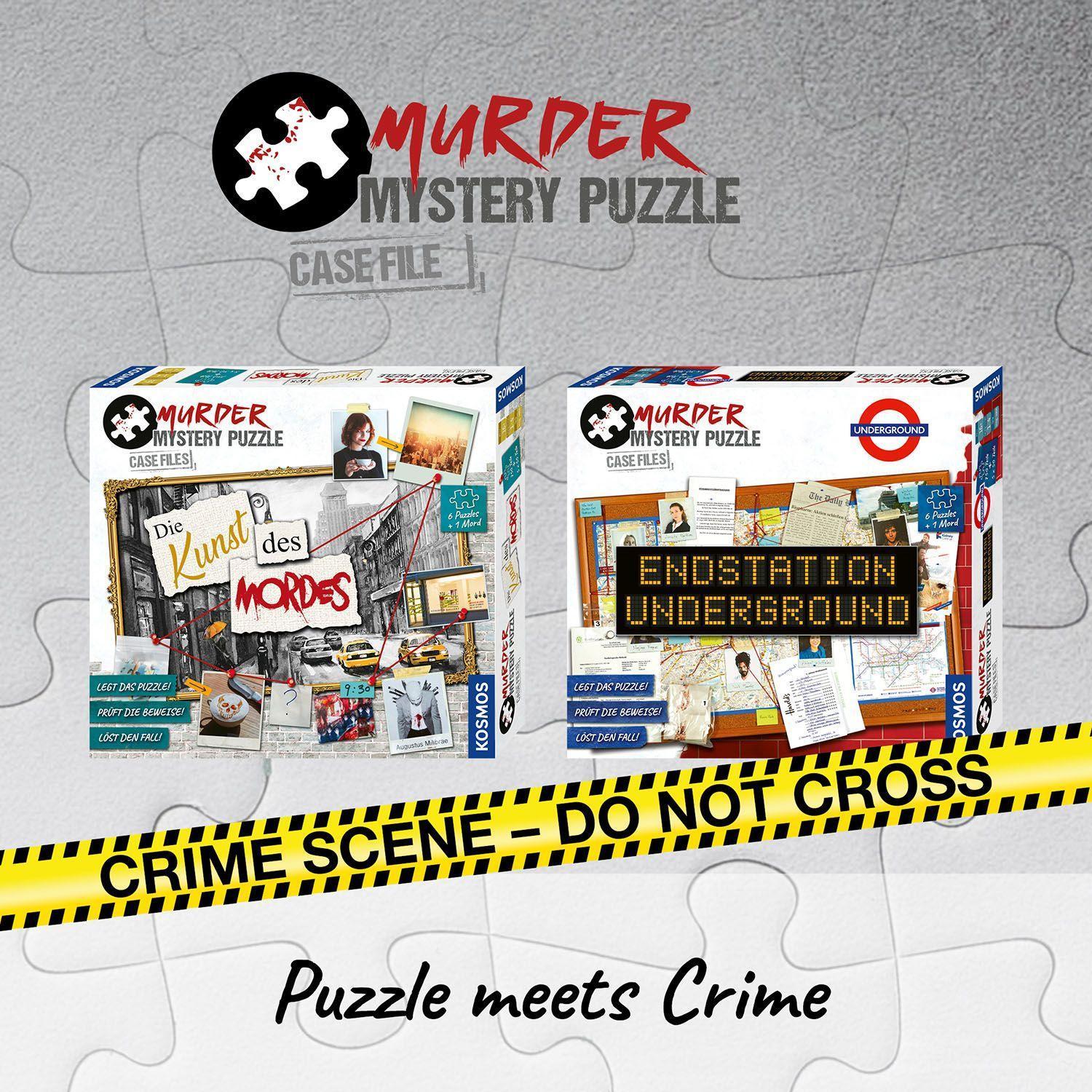 Murder Mystery Puzzle - Die Kunst des Mordes