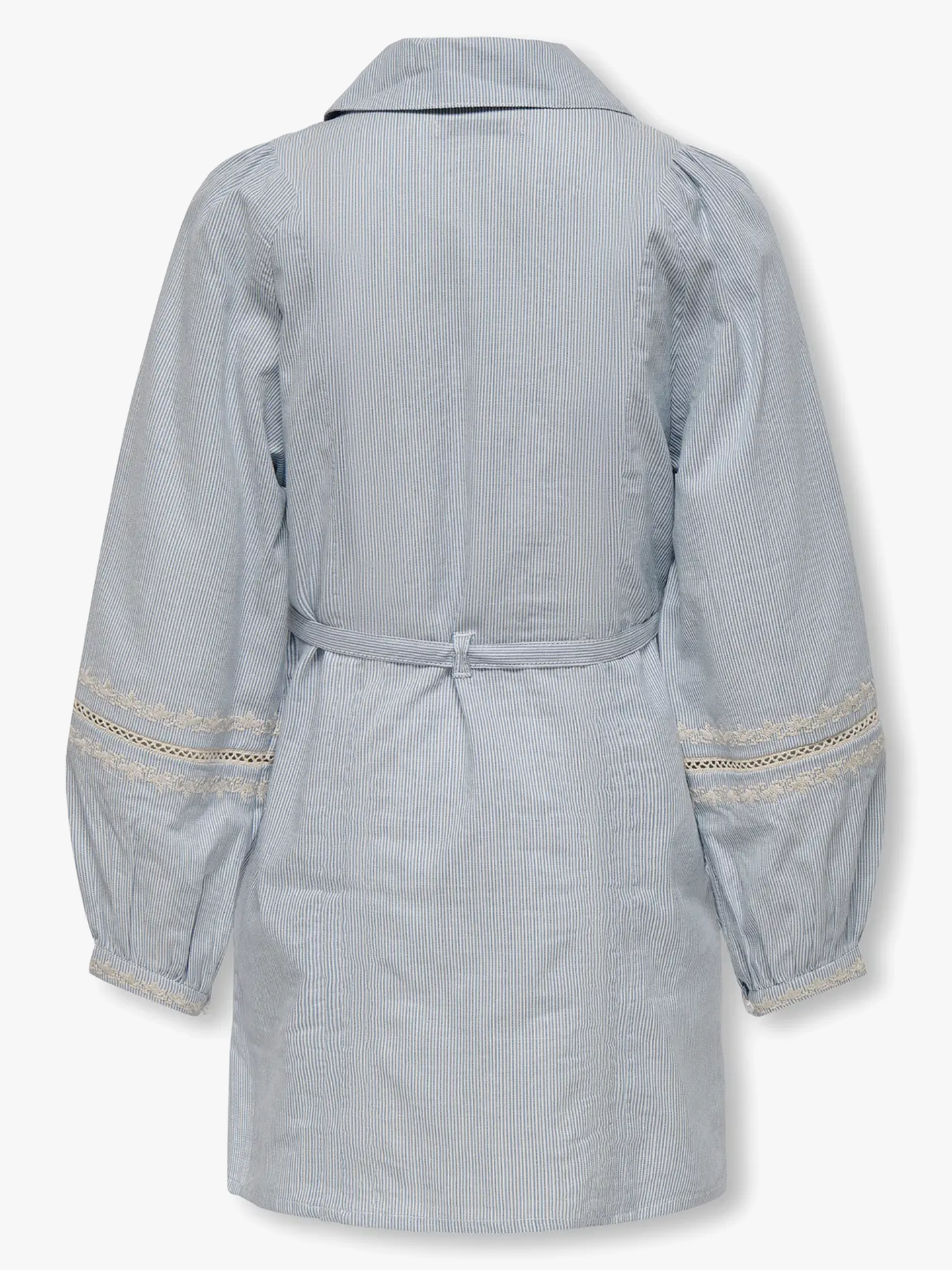 Monica Ane Life Long Sleeve Embroidery Dress Woven