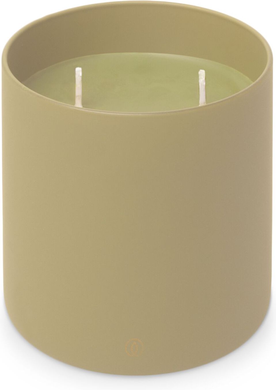 Spaas geurkaars Essential collection Shimmering Smile beige 55 uur D 10 H 10 cm