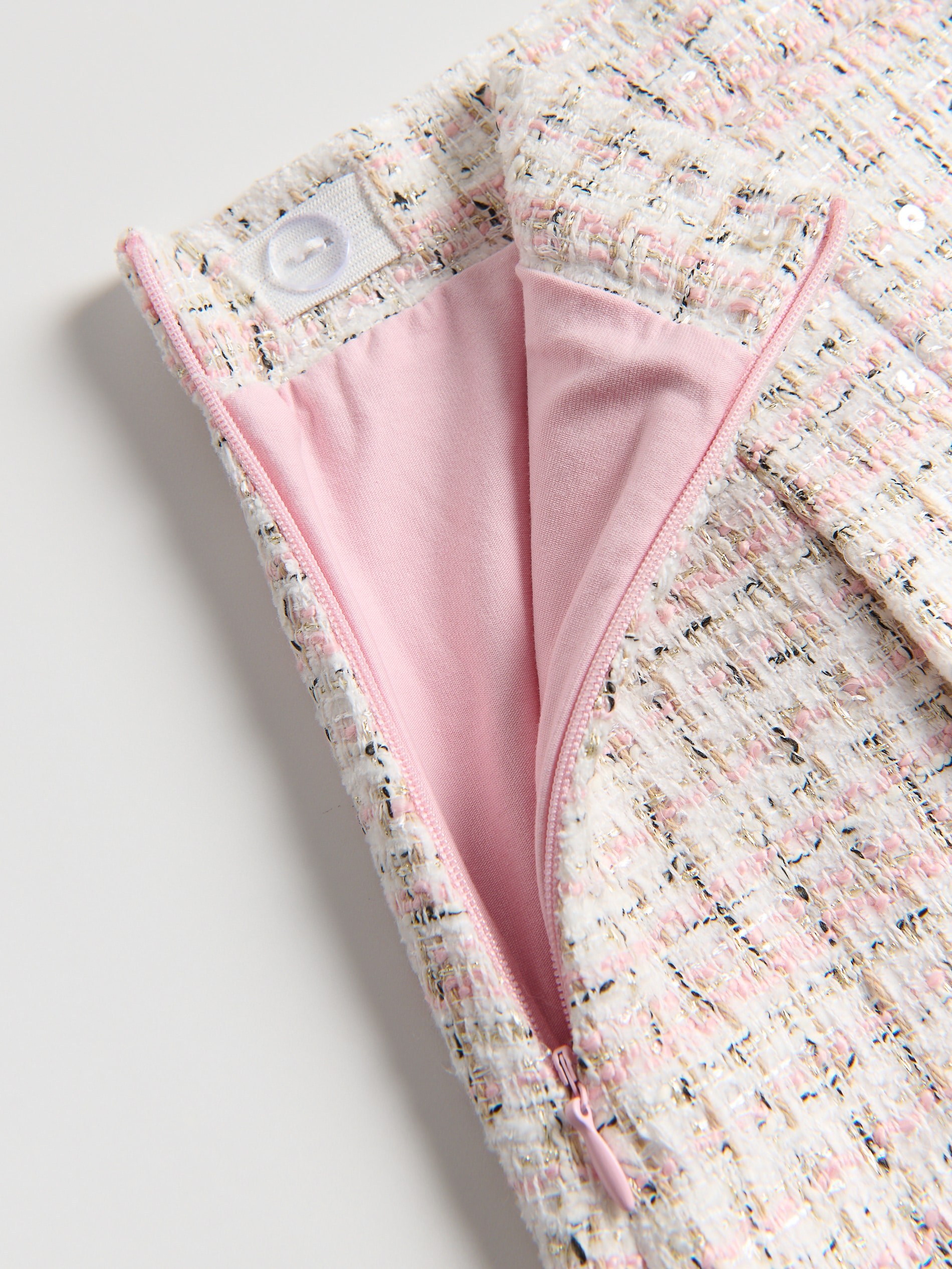 Skort aus Tweed