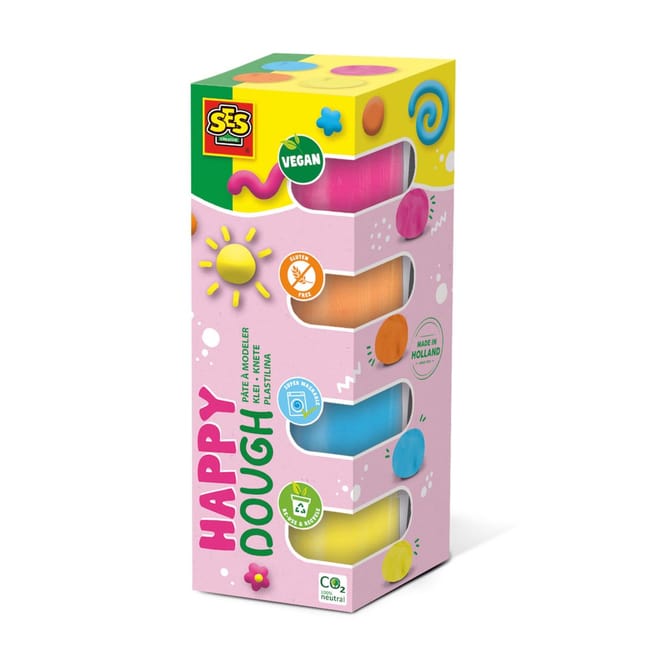 Feel Good Knete - Happy - 4er Pack
