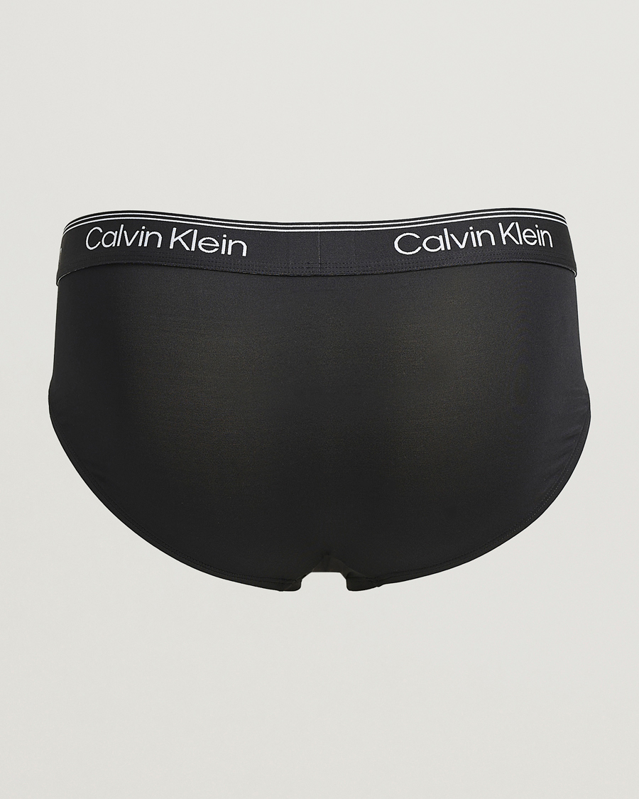 Calvin Klein 3-Pack Micro Stretch Hip Brief Black