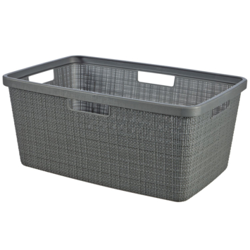 Curver Jute Wasmand 46L - Deepshadow