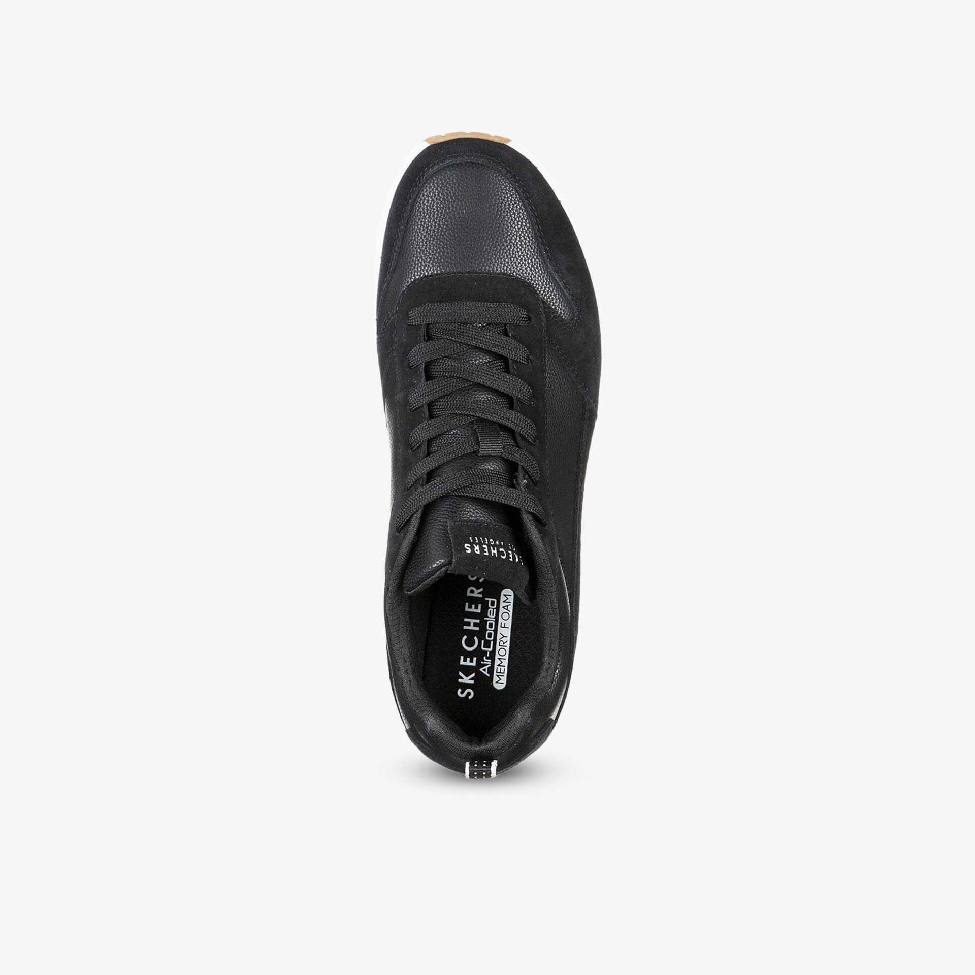 SKECHERS Uno Stacre Herren Sneaker Low schwarz