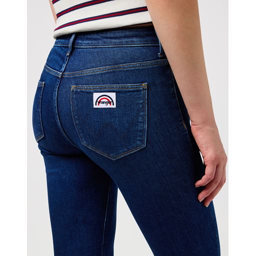 Wrangler Flare Jeans, Dark Wash, W29/L32