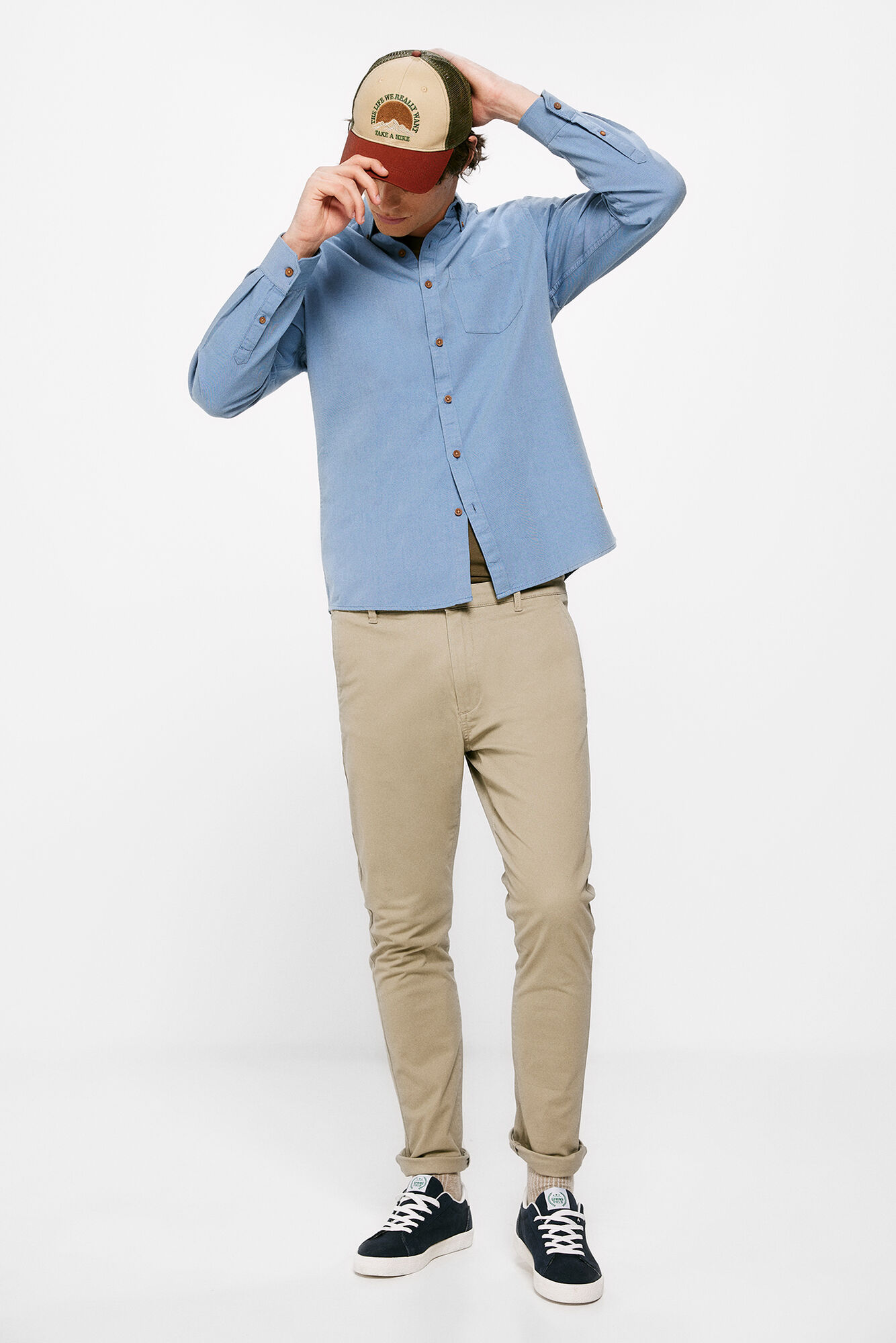 Camisa índigo