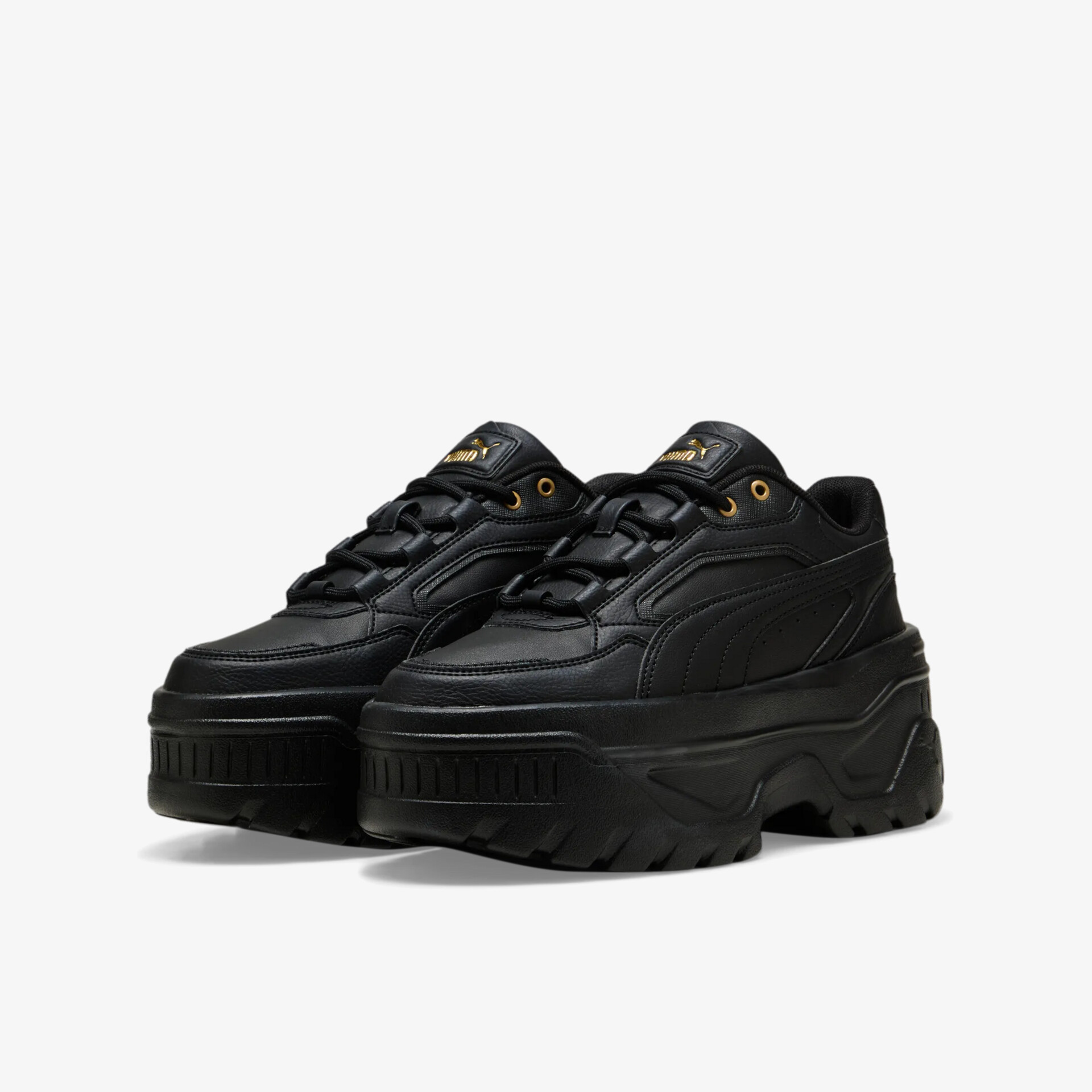 PUMA Karmen X-Tra Damen Plateau Sneaker schwarz