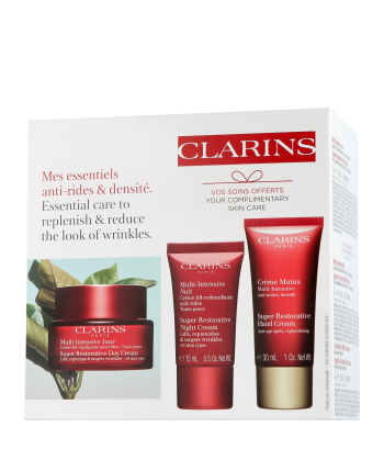 Clarins Multi-Intensive Pflegeset mit Jour Crème Toutes Peaux 50ml-15ml-30ml