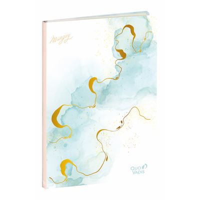Quo Vadis M.Fournier - Carnet de notes - 15 x 21 cm - marble