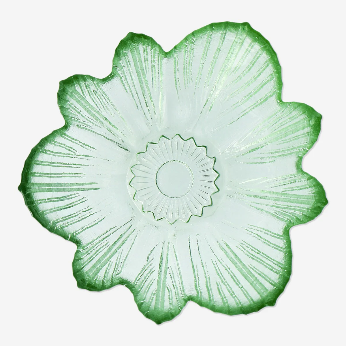 Grøn blomsterskål - 11 cm