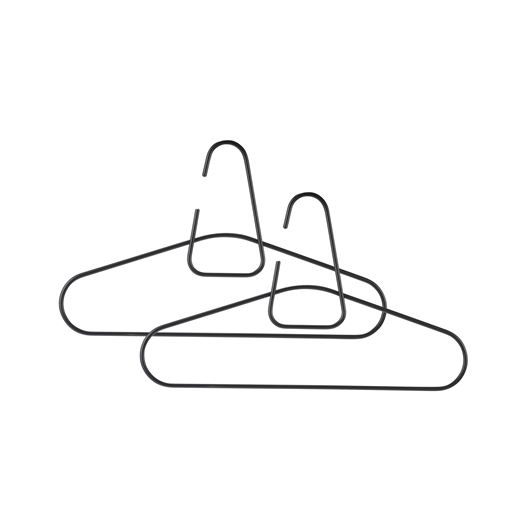 Zone A-Hanger 2-pak Bøjler, Black