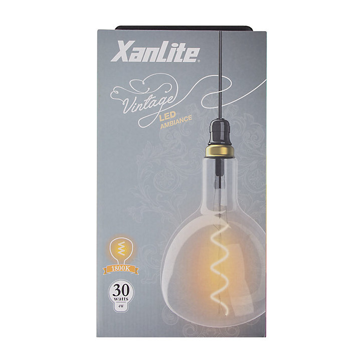 Ampoule LED spiraleE27 R180 323lm 30W IP20 Ø19,1 cm blanc chaud Xanlite
