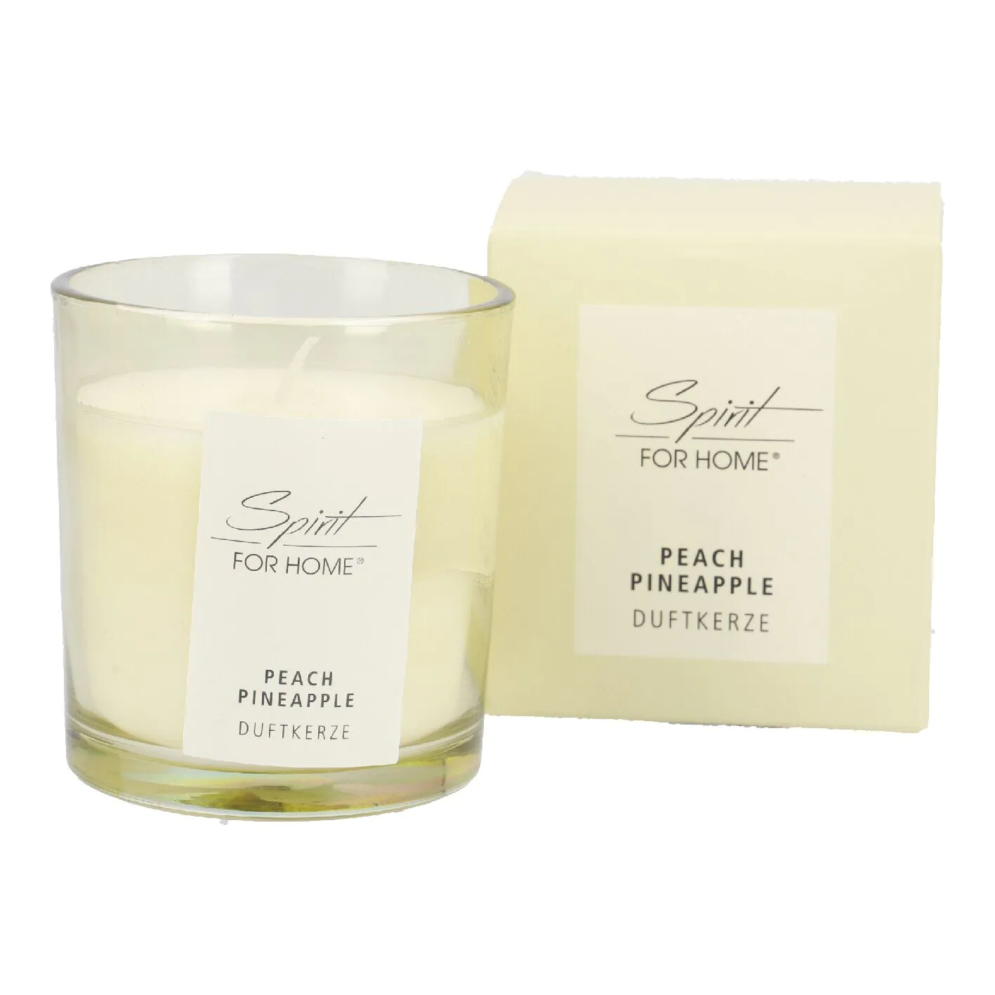 Duftkerze Home, Peach/Pineapple, 140 g