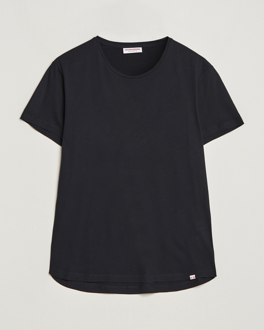 Orlebar Brown OB Crew Neck Tee Black