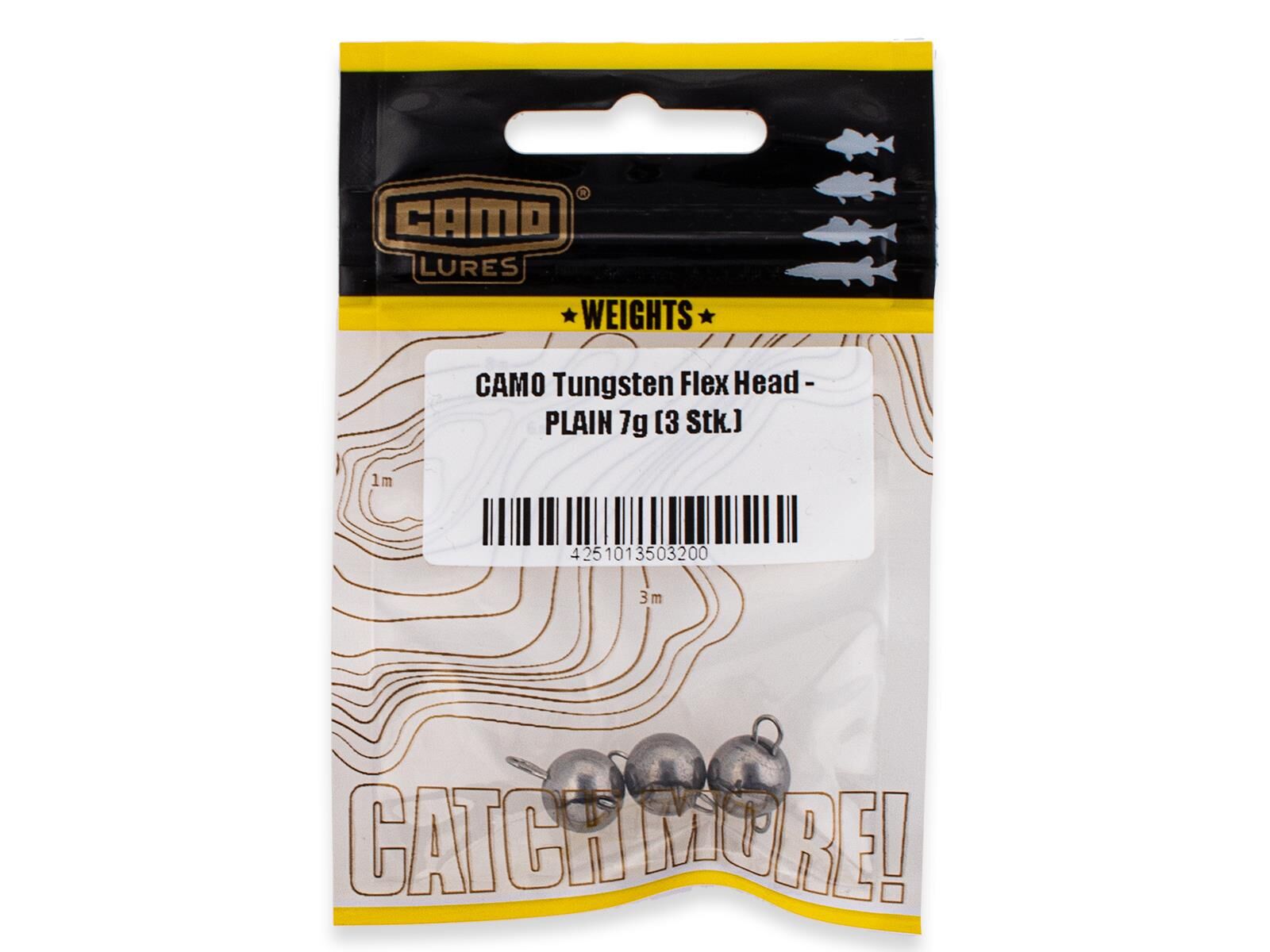 CAMO Tungsten Flexible Head - PLAIN 24g (1 Stk.)