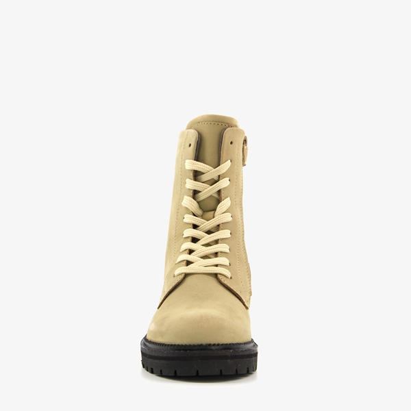 Groot leren meisjes veterboots