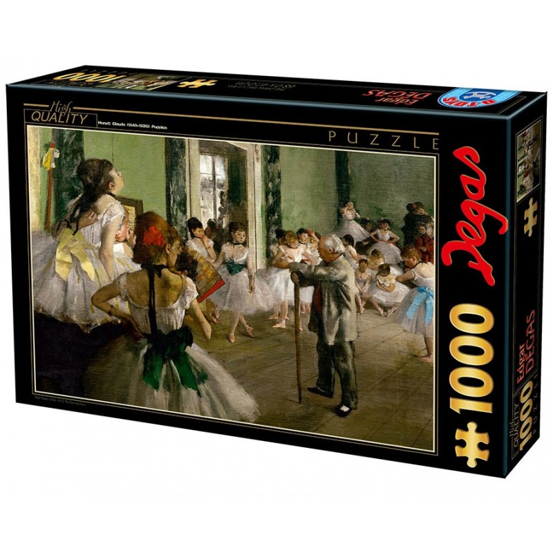 Puzzle 1000 pièces - Degas - La classe de danse