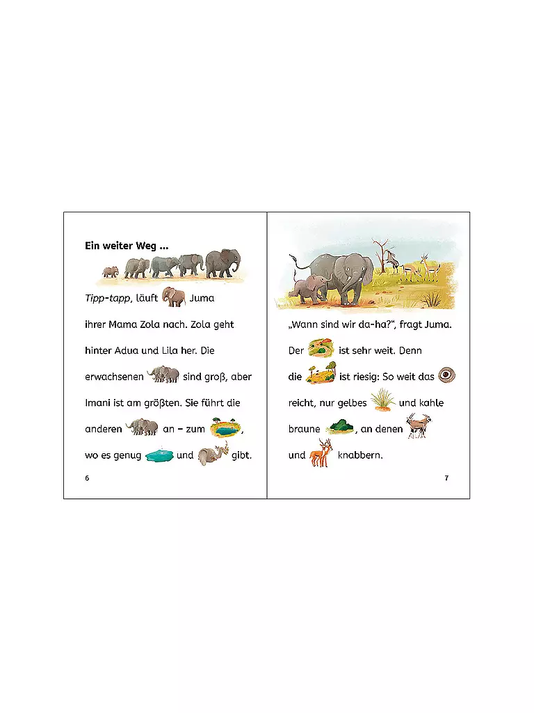 LOEWE VERLAG Buch - Bildermaus - Nur Mut, kleiner Elefant! keine Farbe