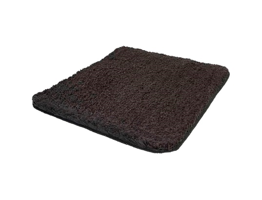 KLEINE WOLKE - Tapis de bain trend 60x90 cm gris foncé